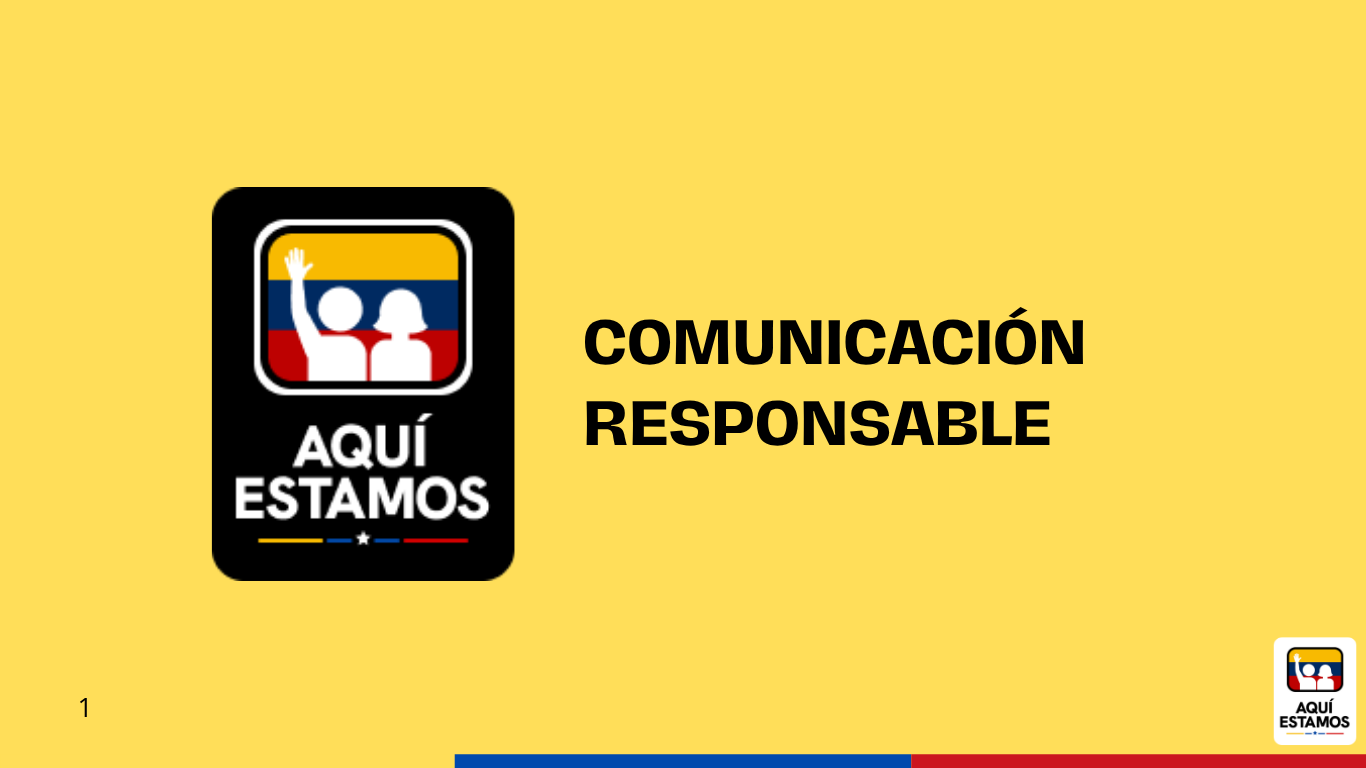 Aquí Estamos — diapositiva 2